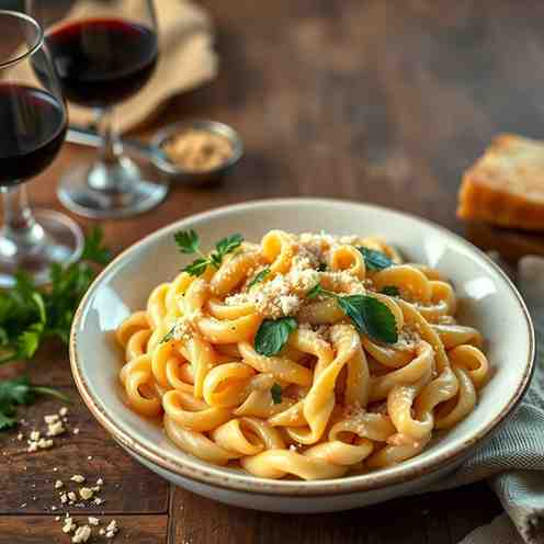 Creamy Garlic Ditalini - Best Pasta to Make Tonight